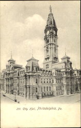 City Hall Philadelphia, PA Postcard Postcard