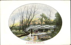 In Wing Park Postcard