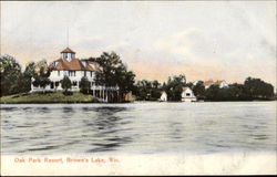 Oak Park Resort Postcard