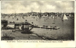 Eastern Yacht Club Landing Postcard