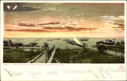 James River From Hotel Warwick Postcard