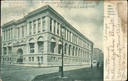 Public Library Postcard