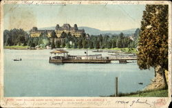 Fort William Henry Hotel Lake George, NY Postcard Postcard
