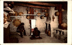 A Blanket Weaver Hopi House, Grand Canyon Postcard