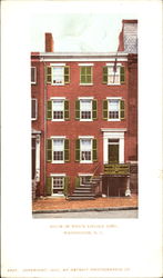 House In Which Lincoln Died Washington, DC Washington DC Postcard Postcard