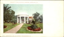 Temple Of Fame National Cemetery Arlington, VA Postcard Postcard