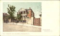 Pringle House Charleston, SC Postcard Postcard