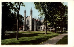 Gore Hall, Harvard University Cambridge, MA Postcard Postcard