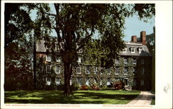 Massachusetts Hall, Harvard College Postcard