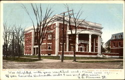 College Hall, Dartmouth College Postcard