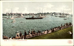 N. Y. Y. C. Fleet Marblehead, MA Postcard Postcard