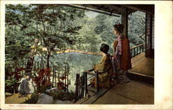 A Memory Of Far Japan Postcard