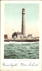 Boon Island Light York, ME Postcard Postcard