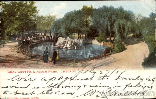 Seal Grotto, Lincoln Park Chicago Illinois