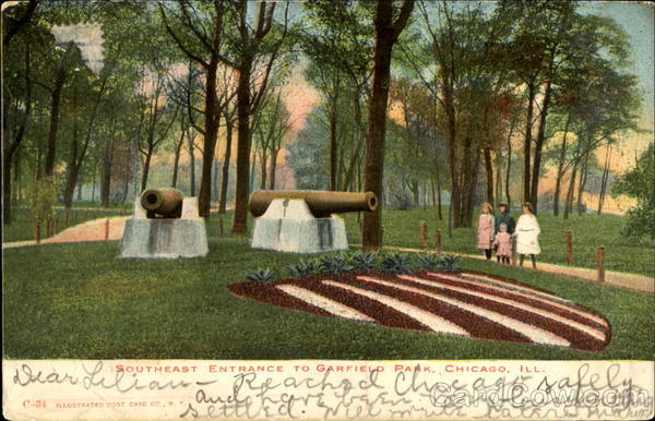 Southeast Entrance To Garfield Park Chicago Illinois