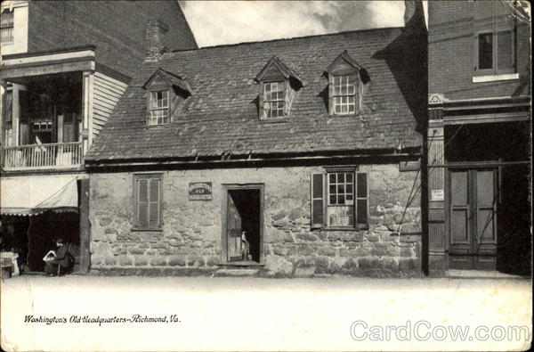 Washington Old Headquarters Richmond Virginia