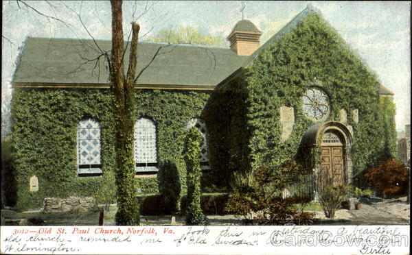 Old St. Paul Church Norfolk Virginia