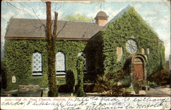 Old St. Paul Church Norfolk Virginia
