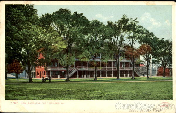 New Barracks Fort Monroe Virginia