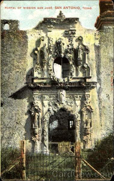 Portal Of Mission San Jose San Antonio Texas