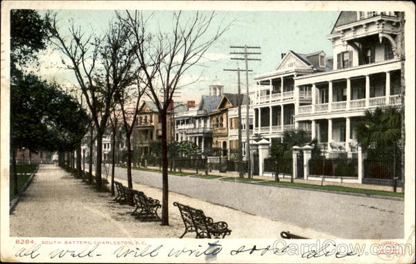 South Battery Charleston South Carolina