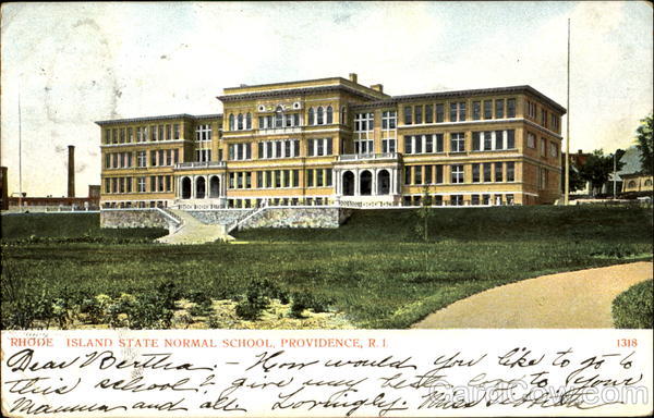 Rhode Island State Normal School Providence