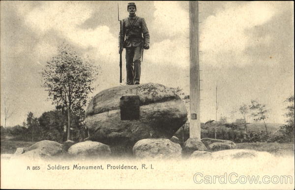 Soldiers Monument Providence Rhode Island