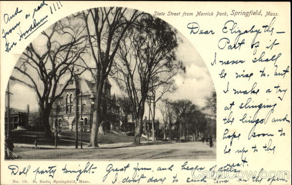 State Street, Merrick Park Springfield Massachusetts