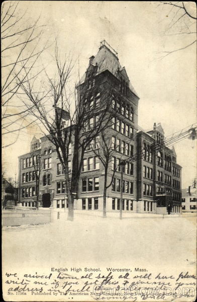 English High School Worcester Massachusetts