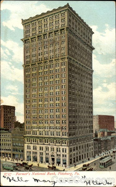 Farmer's National Bank Pittsburgh Pennsylvania