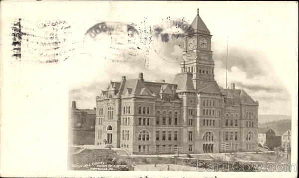 Schuylkill County Court Of Justice Pottsville PA