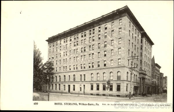 Hotel Sterling Wilkes-Barre Pennsylvania