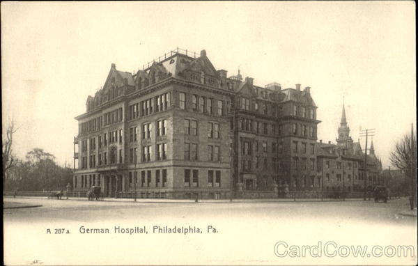 German Hospital Philadelphia Pennsylvania