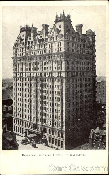 Bellevue Stratford Hotel Philadelphia Pennsylvania