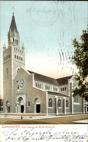 First Church Of Christ Scientist Concord New Hampshire