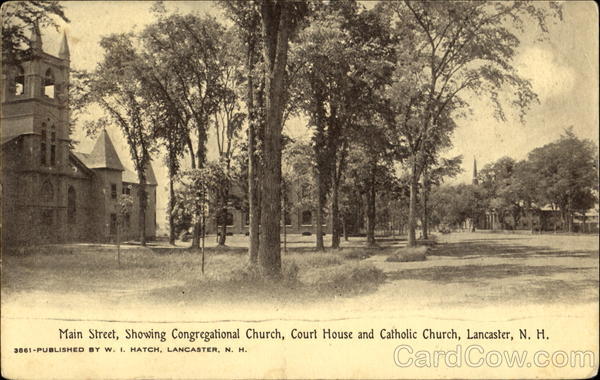 Main Street Lancaster New Hampshire