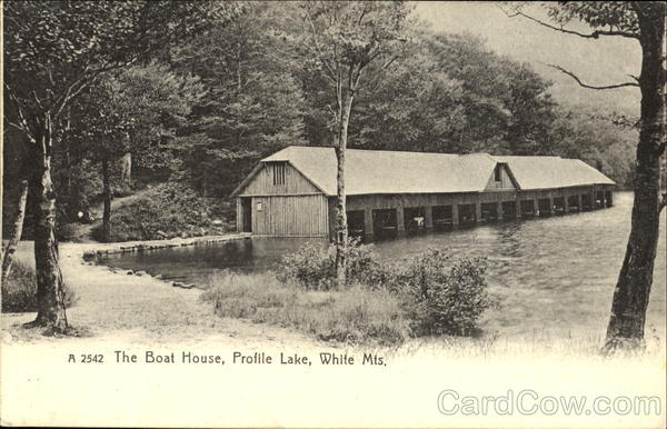 The Boat House, Profile Lake Franconia New Hampshire