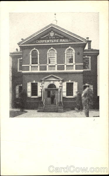 Carpenters Hall Philadelphia Pennsylvania