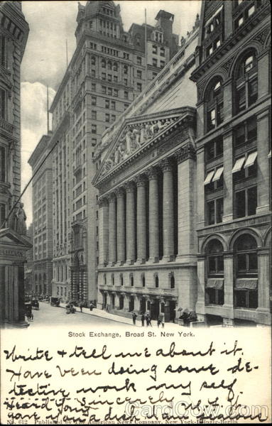 Stock Exchange, Broad St New York