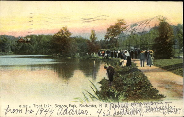Trout Lake, Seneca Park Rochester New York