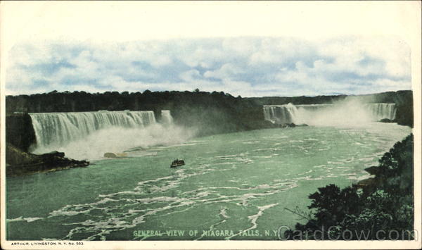General View Of Niagara Falls New York