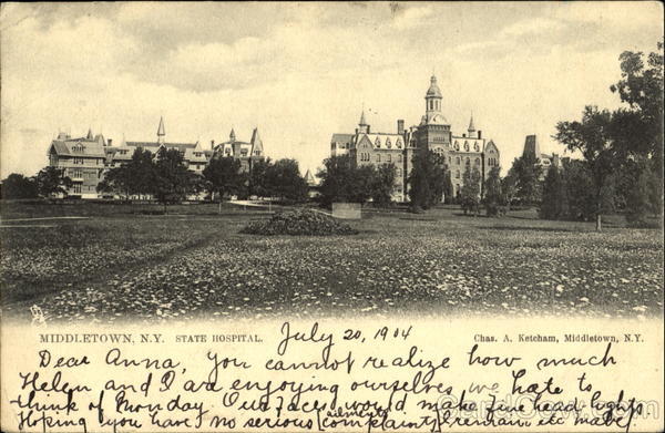 State Hospital Middletown New York