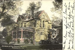 Residence Of Vice-President Fairbanks Postcard
