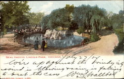 Seal Grotto, Lincoln Park Postcard