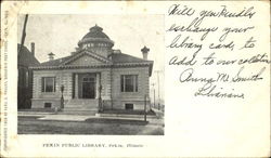 Pekin Public Library Postcard