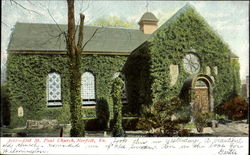 Old St. Paul Church Postcard