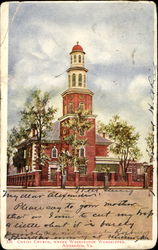 Christ Church Where Washington Worshipped Postcard