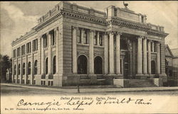 Dallas Public Library Postcard