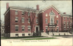 Rockefeller Hall, Brown University Postcard