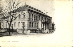 The Public Library Postcard